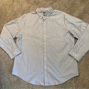 Men’s Croft & Barrow Gray Button Down Shirt XL